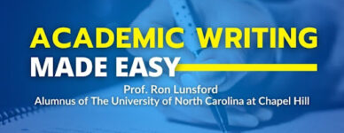 Kurs  naukowy pisania w języku angielskim pt. „Academic Writing Made Easy” – 13-14 grudnia 2024