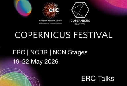 Copernicus Festival 2026 – granty ERC, kariera naukowa i badania podstawowe