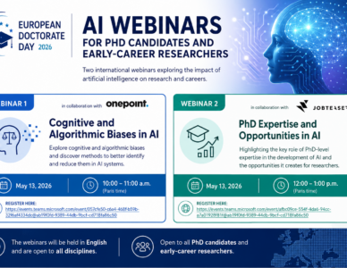 European Doctorate Day 2026: AI Webinars for PhD Candidates and Early-Career Researchers