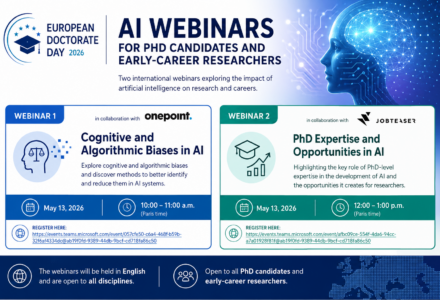 European Doctorate Day 2026: AI Webinars for PhD Candidates and Early-Career Researchers