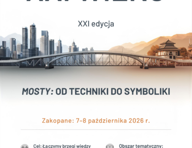 XXI Międzynarodowa Konferencja Naukowa „Edukacja XXI wieku: Mosty – od techniki do symboliki” 7-8 października