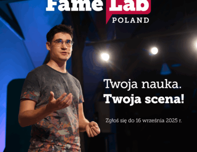 Konkursu FameLab Poland 2025 – 13-14 października 2025 r