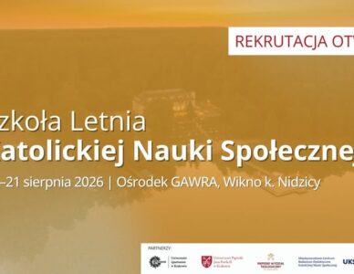 Szkoła Letnia Katolickiej Nauki Społecznej 17-21.08.2026