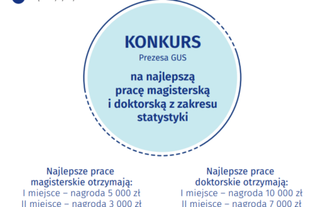 Konkurs Prezesa GUS na najlepszą pracę magisterską i doktorską