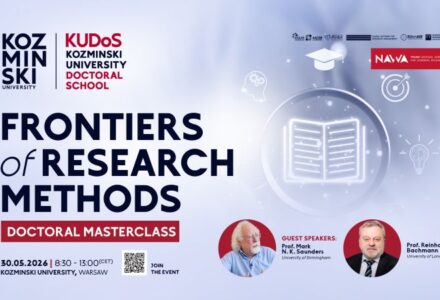 Zaproszenie na seminarium – Doctoral Masterclass: Frontiers of Research Methods – 30 maja 2026